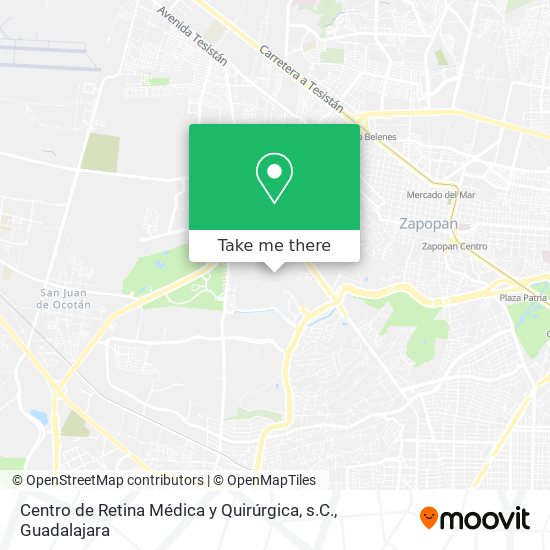 Centro de Retina Médica y Quirúrgica, s.C. map