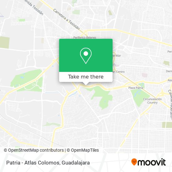 Mapa de Patria - Atlas Colomos
