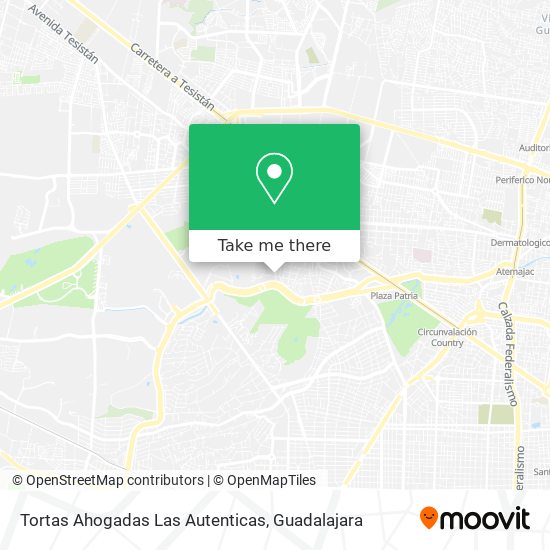 Tortas Ahogadas Las Autenticas map