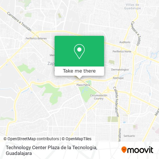 Mapa de Technology Center Plaza de la Tecnologia
