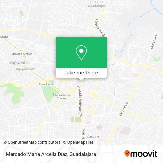 Mercado María Arcelia Díaz map