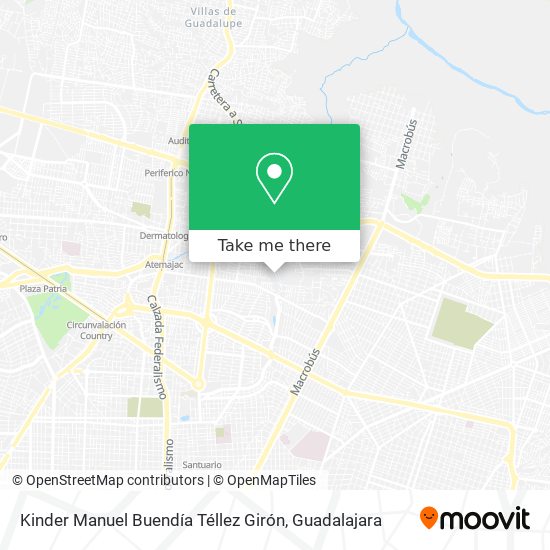 Kinder Manuel Buendía Téllez Girón map