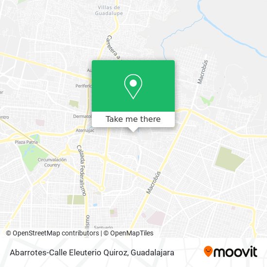 Abarrotes-Calle Eleuterio Quiroz map