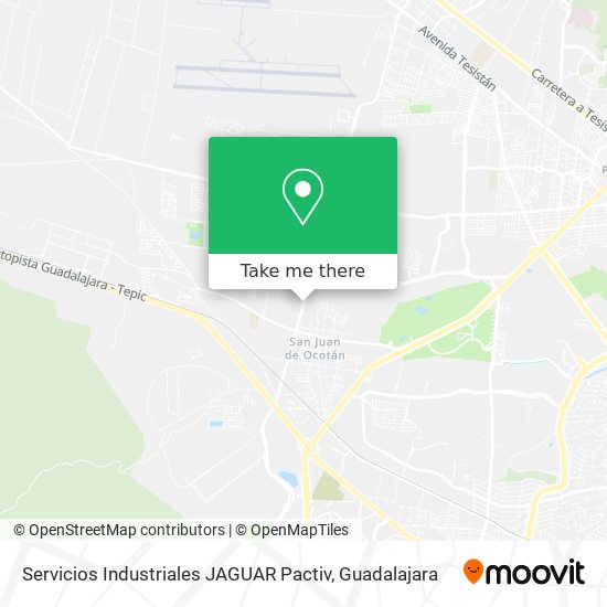 Servicios Industriales JAGUAR Pactiv map