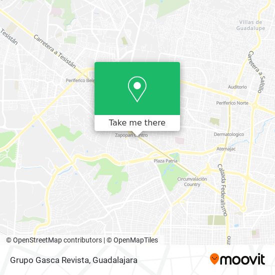 Grupo Gasca Revista map