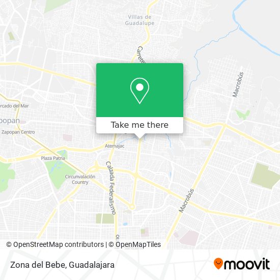 Mapa de Zona del Bebe