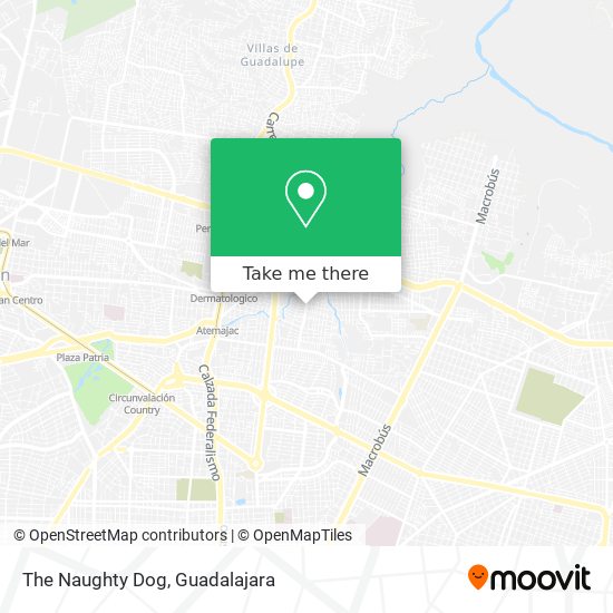 Mapa de The Naughty Dog