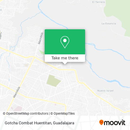 Gotcha Combat Huentitan map