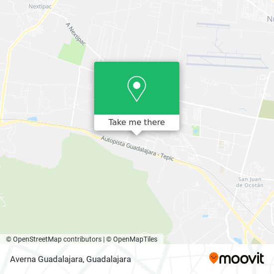 Mapa de Averna Guadalajara