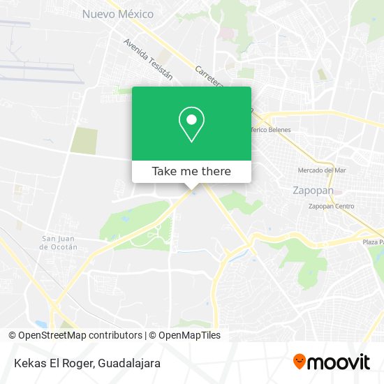 Mapa de Kekas El Roger