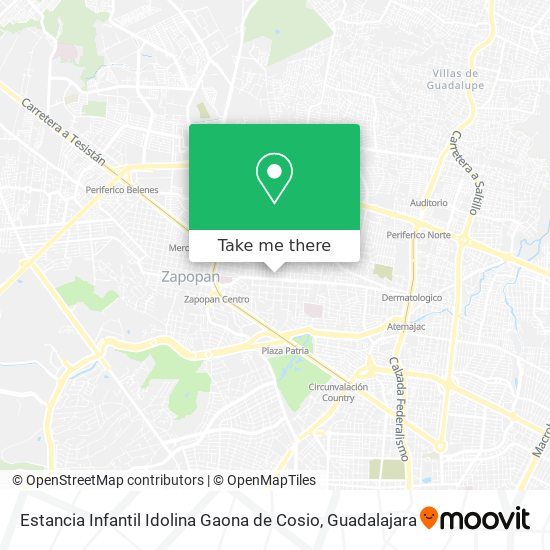 Estancia Infantil Idolina Gaona de Cosio map