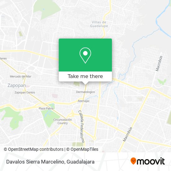 Davalos Sierra Marcelino map
