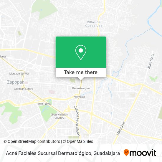 Acné Faciales Sucursal Dermatológico map