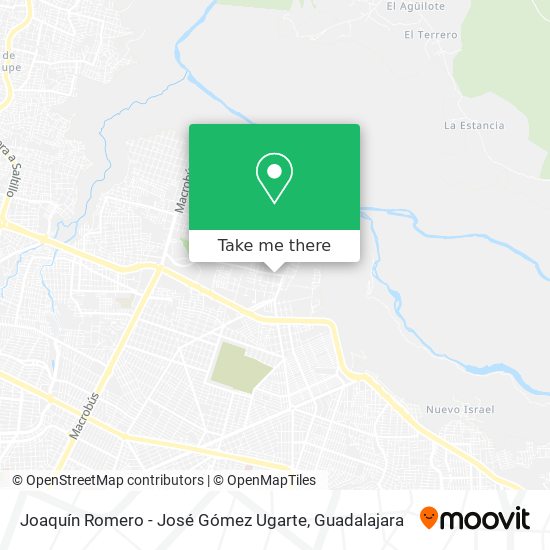 Mapa de Joaquín Romero - José Gómez Ugarte