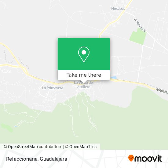 Mapa de Refaccionaria