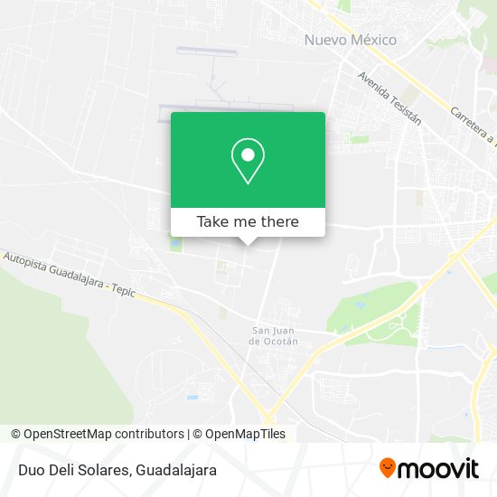 Duo Deli Solares map