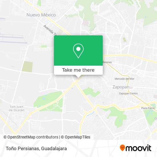 Mapa de Toño Persianas