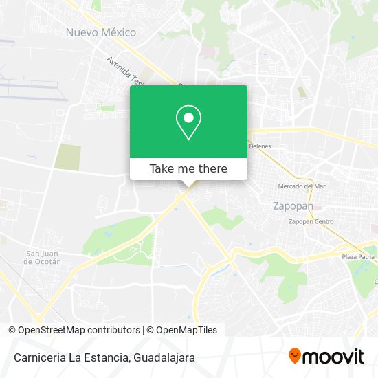 Carniceria La Estancia map