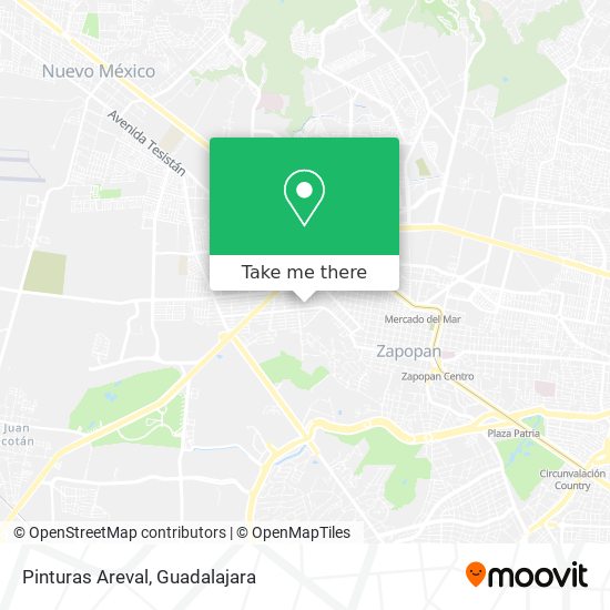 Mapa de Pinturas Areval