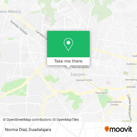 Mapa de Norma Diaz