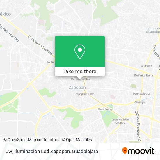 Jwj Iluminacion Led Zapopan map