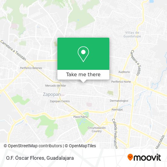 Mapa de O.F. Óscar Flores