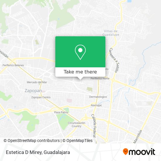 Mapa de Estetica D Mirey