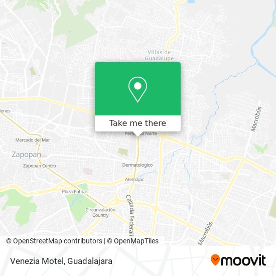 Venezia Motel map