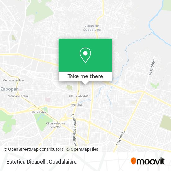 Estetica Dicapelli map