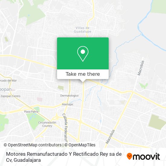 Mapa de Motores Remanufacturado Y Rectificado Rey sa de Cv