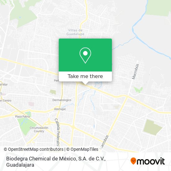 Biodegra Chemical de México, S.A. de C.V. map