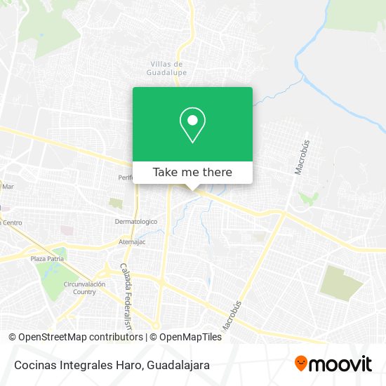 Cocinas Integrales Haro map
