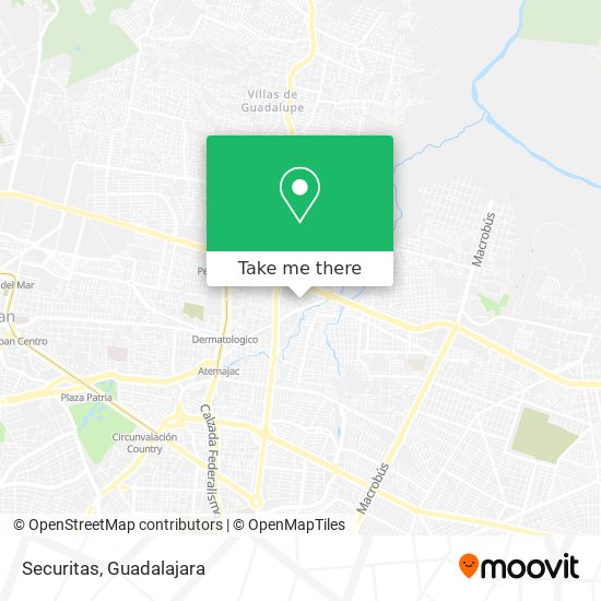 Mapa de Securitas