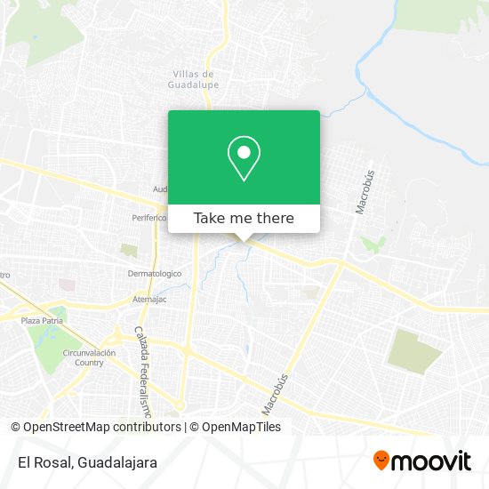 Mapa de El Rosal