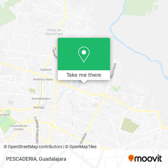 Mapa de PESCADERIA