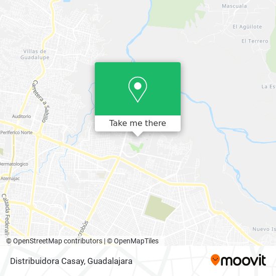 Distribuidora Casay map