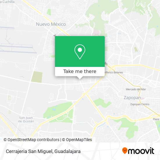 Cerrajeria San Miguel map