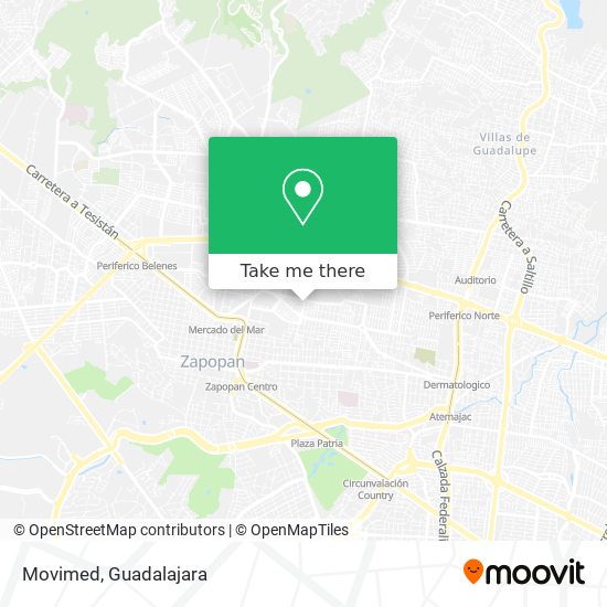 Mapa de Movimed