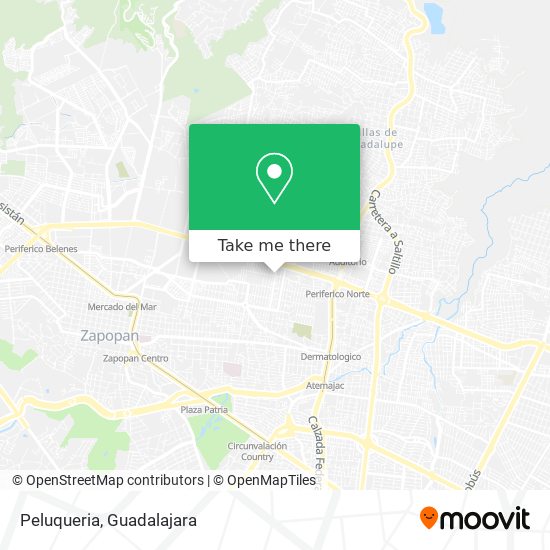 Peluqueria map