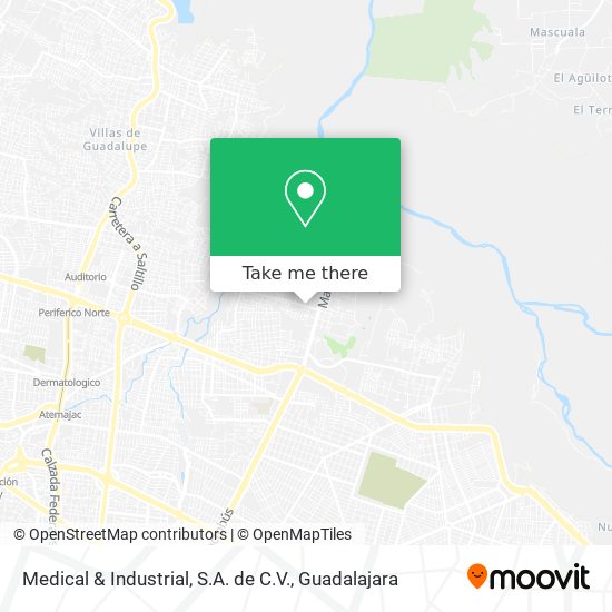 Mapa de Medical & Industrial, S.A. de C.V.