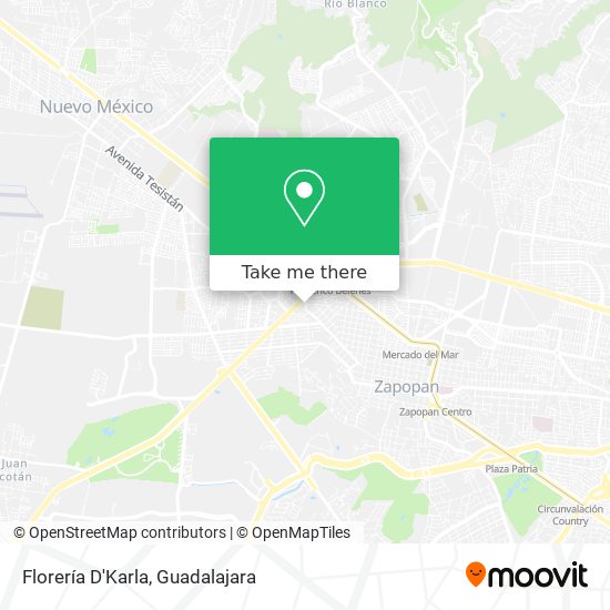 Florería D'Karla map