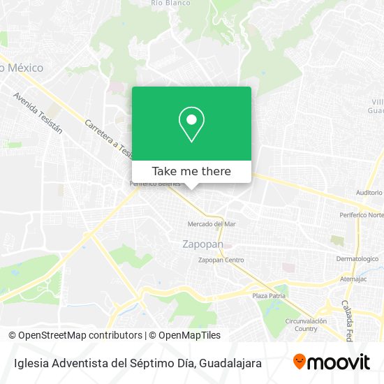 Iglesia Adventista del Séptimo Día map