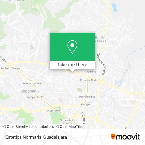 Mapa de Estetica Normaris