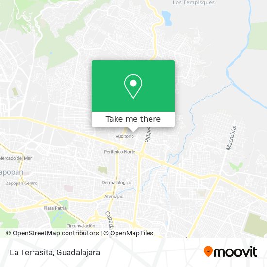Mapa de La Terrasita