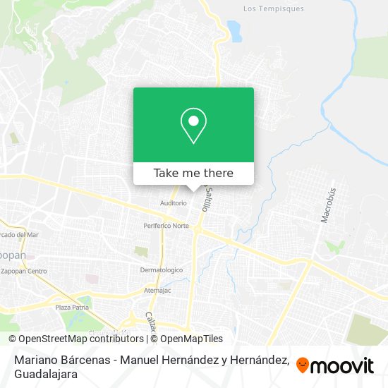 Mariano Bárcenas - Manuel Hernández y Hernández map