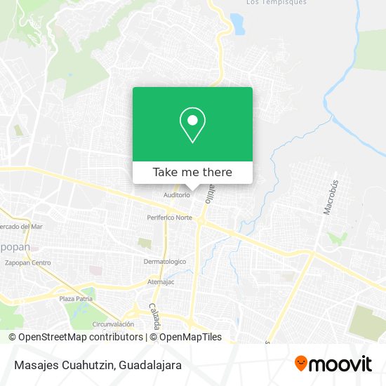 Mapa de Masajes Cuahutzin