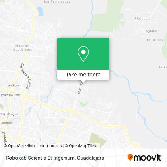 Mapa de Robokab Scientia Et Ingenium