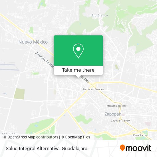Salud Integral Alternativa map
