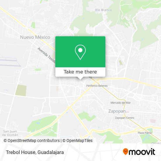 Mapa de Trebol House