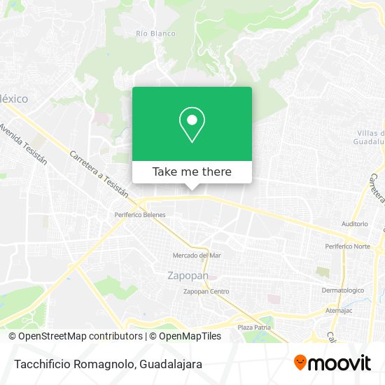 Tacchificio Romagnolo map